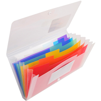 Aktovka na dokumenty Crystal 260x140mm 7 kapes