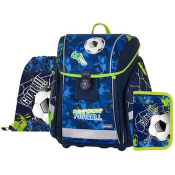 Aktovka školní Premium Light Fotbal sada