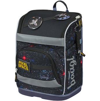 Aktovka školní Zippy plus Pixel Space