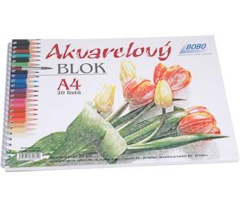 Akvarelový blok A4 Twin Wire