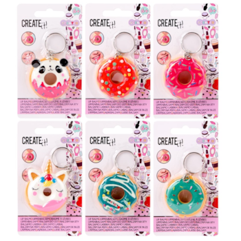 Balzám na rty Donut blistr 6 druhů