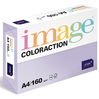 Barevný papír Image Coloraction A4 160g pastelově fialová 250 ks