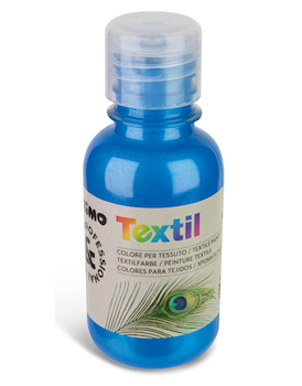 Barva na textil Primo Metal 125ml modrá