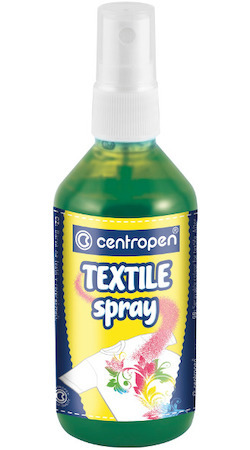 Barva na textil v rozprašovači centropen 1139 zelená