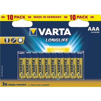 Baterie alkalické Varta Energy LR03-AAA 10ks