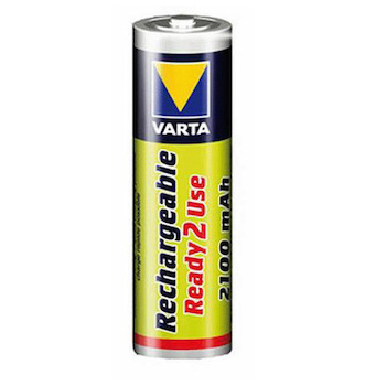 Baterie Varta nabíjecí přednabité AA 2100mAh Longlife