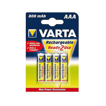 Baterie Varta nabíjecí přednabité AAA 800mAh Longlife