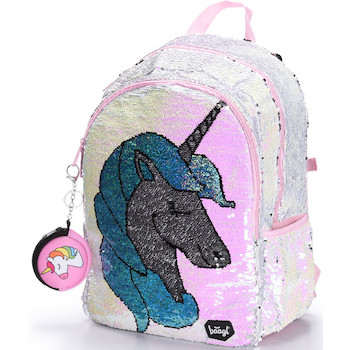 Batoh anatomický Baagl Fun Unicorn + peneženka zdarma