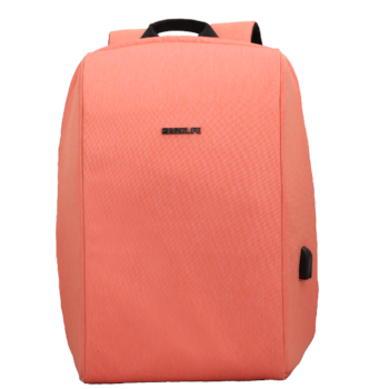 Batoh Bestlife Travel Safe 15,6&quot; světle oranžový