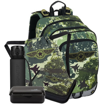 Batoh školní Bagmaster Alfa 25B set velký