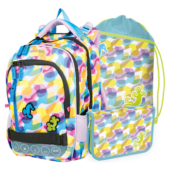 Batoh školní Junior Vibe sada