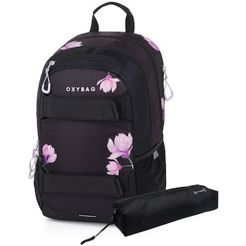 Batoh studentský OXY Sport Flowers + Etue zdarma