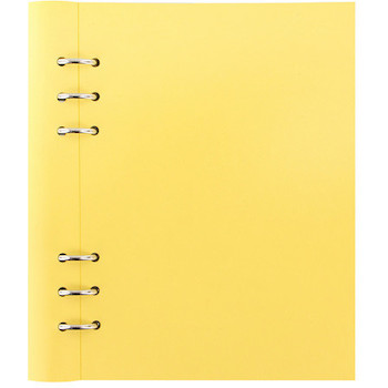 Blok FILOFAX Clipbook A5 pastelový žlutý 