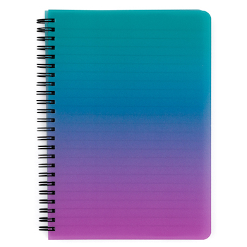 Blok spirálový OMBRE A5 růžový