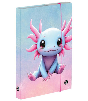 Box na sešity A4 Axolotl