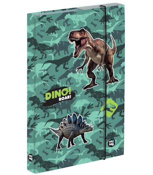 Box na sešity A4 Dino