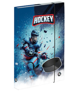 Box na sešity A4 Hokej