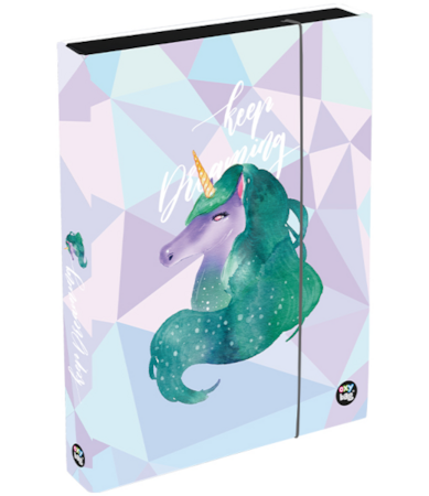Box na sešity A4 Jumbo OXY Sherpy Unicorn