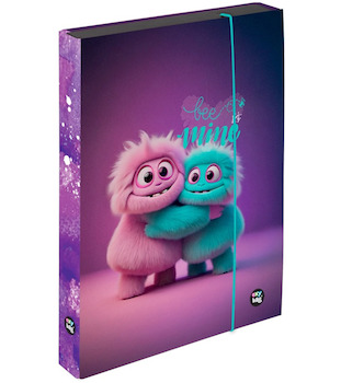 Box na sešity jumbo A4 Monster