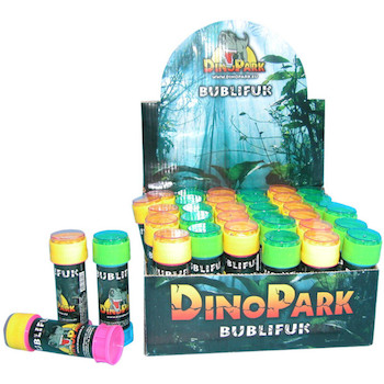 Bublifuk s kuličkou 50ml Dinopark