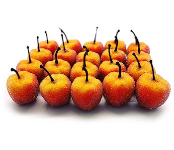 Dekorační ovoce Jablko pocukrované 35ks