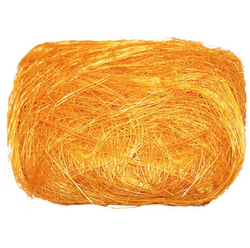 Dekorační sisal oranžový 30g