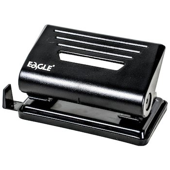 Děrovačka Eagle 12 listů černá