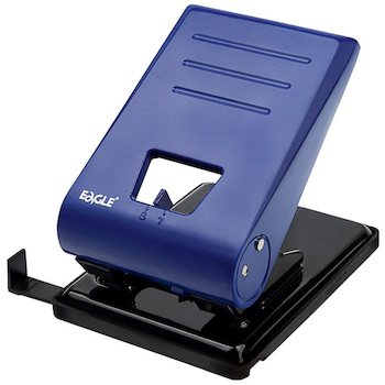 Děrovačka Eagle 40 listů modrá