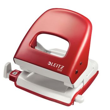 Děrovačka Leitz 5008 červená