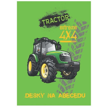 Desky na abecedu Traktor