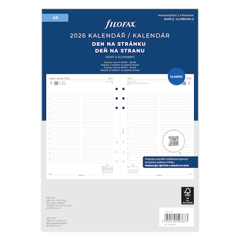 Diář FILOFAX Náhradní náplň A5 denní