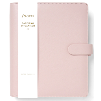 Diář Filofax Saffiano A5 blush