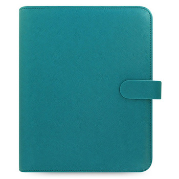 Diář FILOFAX Saffiano A5 Compact akvamarín