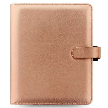 Diář FILOFAX Saffiano A5 rose gold