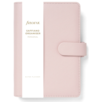 Diář Filofax Saffiano osobní blush