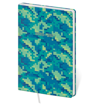 Diář student Stil Pixel Quest