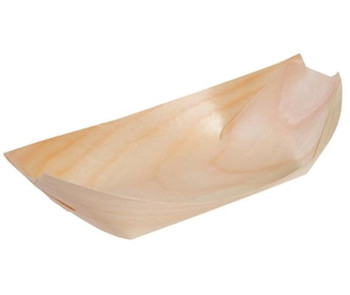 Fingerfood dřevěné lodičky 21,5x11cm 100ks