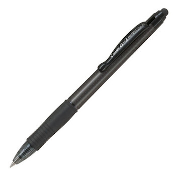 Gelový roller Pilot G-2 Penstylus šedý