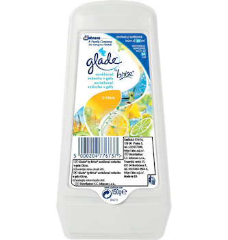 Glade gel osvěžovač vzduchu citrus 150g