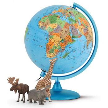 Glóbus svítící babylon ilustrovaný 30 cm