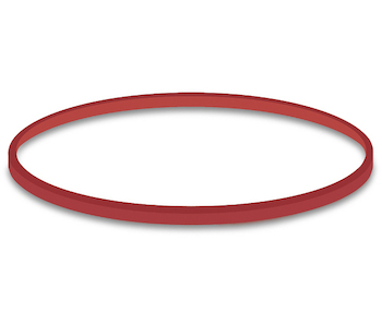 Gumičky 1 kg červené 8cm