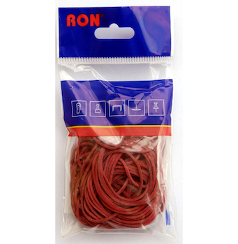 Gumičky červené 2732 5cm 60ks