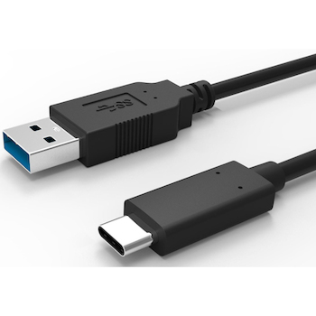 Kabel USB-C A plug 1m