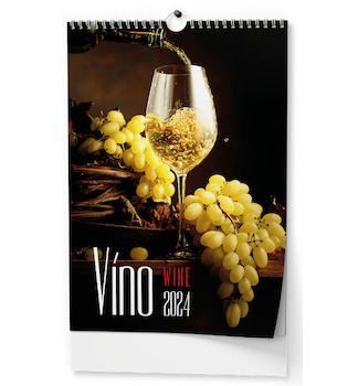 Kalendář nástěnný Víno A3