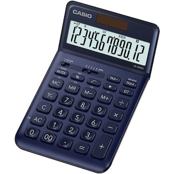Kalkulačka Casio JW-200SC tmavě modrá