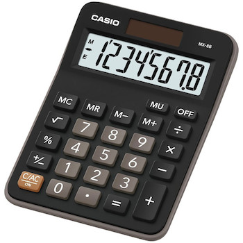 Kalkulačka Casio MX-8B