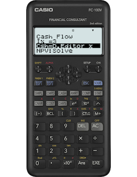 Kalkulačka Casio FC 100 V 2E
