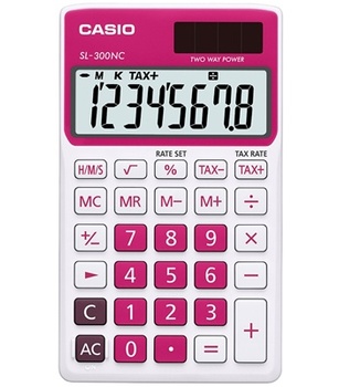 Kalkulačka Casio SL 300 NC červená