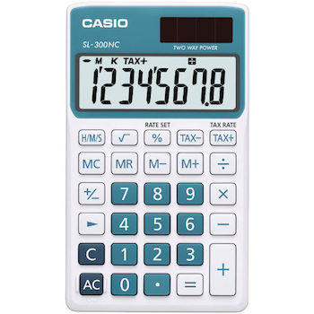 Kalkulačka Casio SL 300 NC modrá