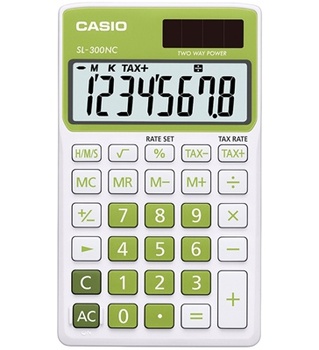 Kalkulačka Casio SL 300 NC zelená